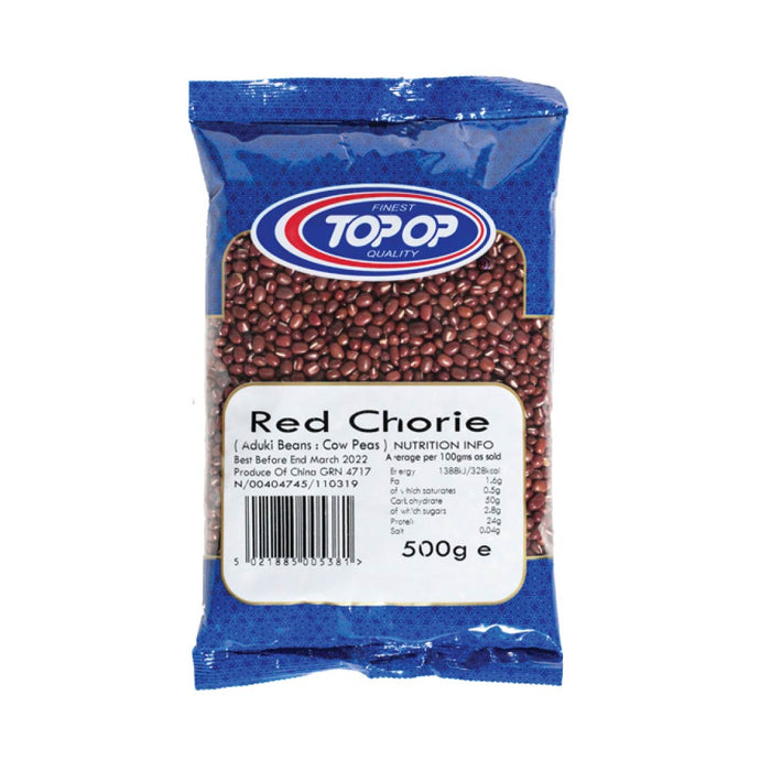 Top-Op Red Chorie (Cow Peas) 500g | Buy Online | Aadyaa Foodstore