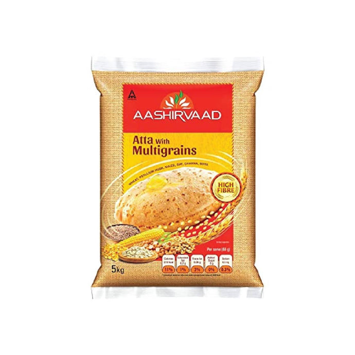 Aashirvad Atta Multigrains 5kg | Buy Online | Aadyaa Foodstore