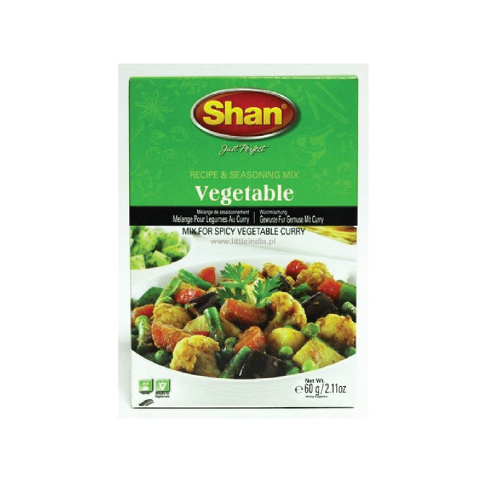 Shan Vegitable Curry 50g | Buy Online | Aadyaa Foodstore