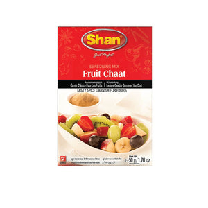 Shan Chat Fruit Masala 50g | Buy Online | Aadyaa Foodstore