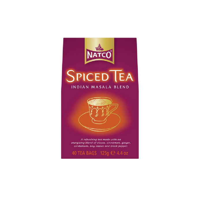 Natco Spiced Tea 125g (40 bags) | Buy Online | Aadyaa Foodstore