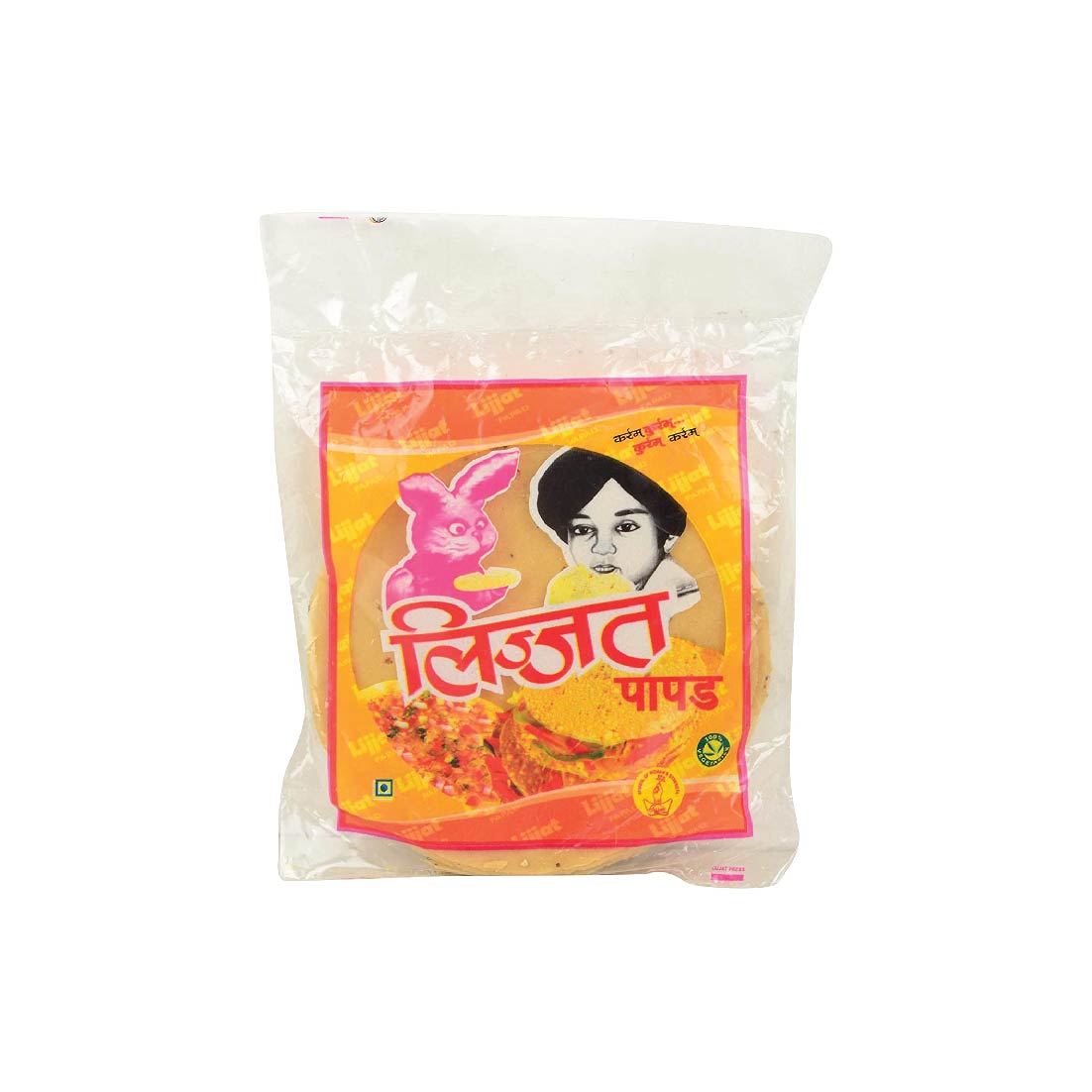 Lijjat Papad Urid B.P 200g | Buy Online | Aadyaa Foodstore