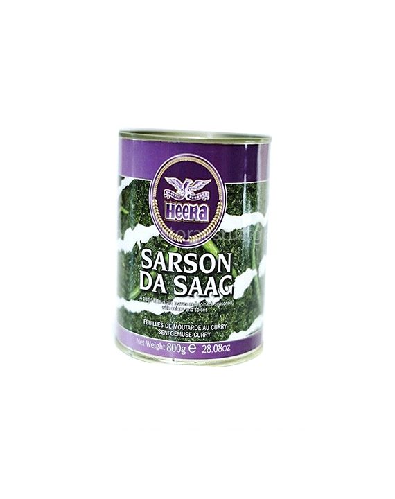 Heera Sarson Da Saag 800g | Buy Online | Aadyaa Foodstore